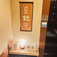 銀平 北新地店 - 中看板