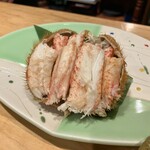 花柚子 - 毛蟹の甲羅詰め