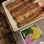 うな平 - うな重弁当　竹　と肝焼