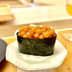 鮨おばな - 来ました！旨いイクラ