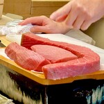 鮨おばな - 本日の鮪！