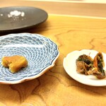 鮨おばな - 珍味2種