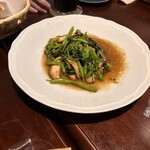 95Yooya - 空芯菜椎茸炒め
