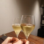 イル アオヤマ - 泡でかんぱ〜い♪