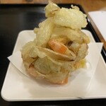 Kuma ya - 野菜のかき揚げ天　１２０円（３個１０円引き）