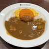 カレーハウス ＣｏＣｏ壱番屋 - ビーフカレー＋ハーフスクランブルエッグ＋クリームコロッケ（カニ入り）938円