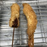 Yae Katsu - 豚ヒレ　240円　エビ　500円