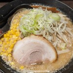 札幌ラーメン 左馬 - 味噌ラーメン+コーン(240326)