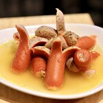 波へい - 赤タコウインナー