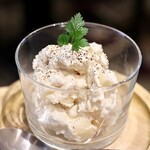 波へい - りんごとくるみの白和え