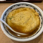 福龍 - 料理写真:天津ラーメン。玉子焼がデカい。