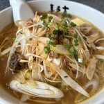 喜多方ラーメン高蔵半田店 - ねぎ味噌ラーメン（＋バター）