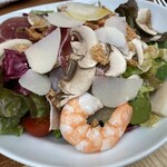 240326900 - 「フィオレンティーナランチ」の前菜「フィオレンティーナシェフズサラダ エシャロットビネガーのドレッシング」