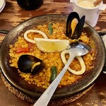 Bar Salud - サフランパエリア