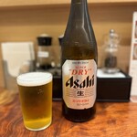 三馬路 - 瓶ビール（中）¥550