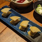 Isekadoya Biru - 角屋醤油漬けクリームチーズと伊勢たくあん
