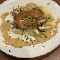 リストランテ野呂 - 大山鶏もも肉のロースト