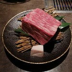 焼肉 うちだ - 和牛炙りタタキ