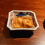 鈴田式 - 雲丹の紹興酒漬け