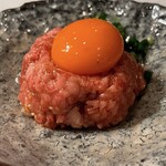 焼肉 拍手喝采 - やっぱりユッケは最強！！！