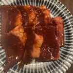 Yakiniku Rizoto Hawai - アブシン¥700 心臓の脂付⚫︎食感がイイ