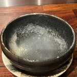 石焼地鳥 石庵 - すりおろし玉ねぎ