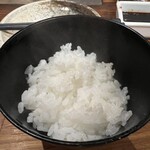 石焼地鳥 石庵 - 銀シャリご飯(お茶碗)