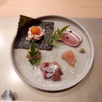 焼鳥 泉松 - 鶏刺身盛り合わせ