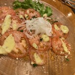 円山オジャ - トマトのカルパッチョ