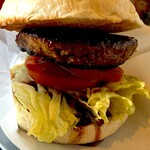 Smile burger - Teriyaki burger with chips