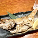 すし土風炉 - のど黒塩焼き