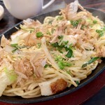 お好み焼きバル祐 - 2024.3.5  イカ塩焼きそば定食
