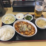 中華四川料理 御縁 - 麻婆豆腐定食　¥880