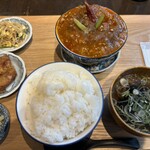 Katsuo Sutando - しびれ麻婆豆腐定食
