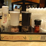 ねぎし - 調味料