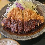 楽一楽座 - ロース味噌カツランチ