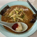 Ramen Shoppu - ネギ味噌ラーメン中盛1,050円