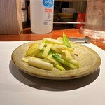 和中華と麺 丹陽 - イカ＆黄韮炒め