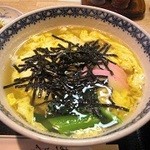 一八 うどん店 - 玉子とじきしめん