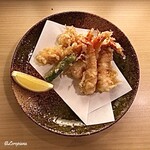 浜味屋 - 海老の天ぷら