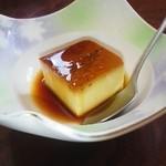 花のれん - 松花堂弁当デザート（カスタードプティング）