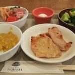 舞浜ユーラシア - 朝食ビュッフェ(第ニ段で食べたもの)