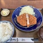 Mamezon No Tonkatsu - ロースかつランチ（中）　1463円 ご飯大盛