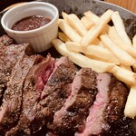 ブッチャーズ 八十郎 - メインのステーキ^ - ^