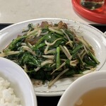 中華料理広東亭 - 肉ニラ