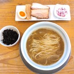 らぁ麺 めん奏心 - 煮干そば 醤油。