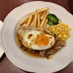 ロイヤルホスト - チキンのジューシーグリル　バター醤油ソース　ランチ 1023円