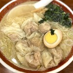広州市場 - 清湯スープと雲呑の相性よし