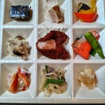 Kanten Resutoran Satsuki Tei - 彩り弁当！みんな大喜び。優しい味付けで期待以上！