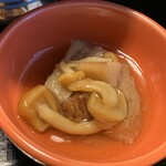 天よし亭 - 定食の小鉢　きのこの酢の物